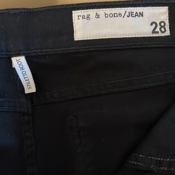 RAG & BONE jeans size 28 (stiletto boot cut) - Picture 9 of 9